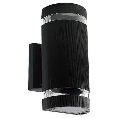 Lampa perete E27 IP44 Negru V-TAC