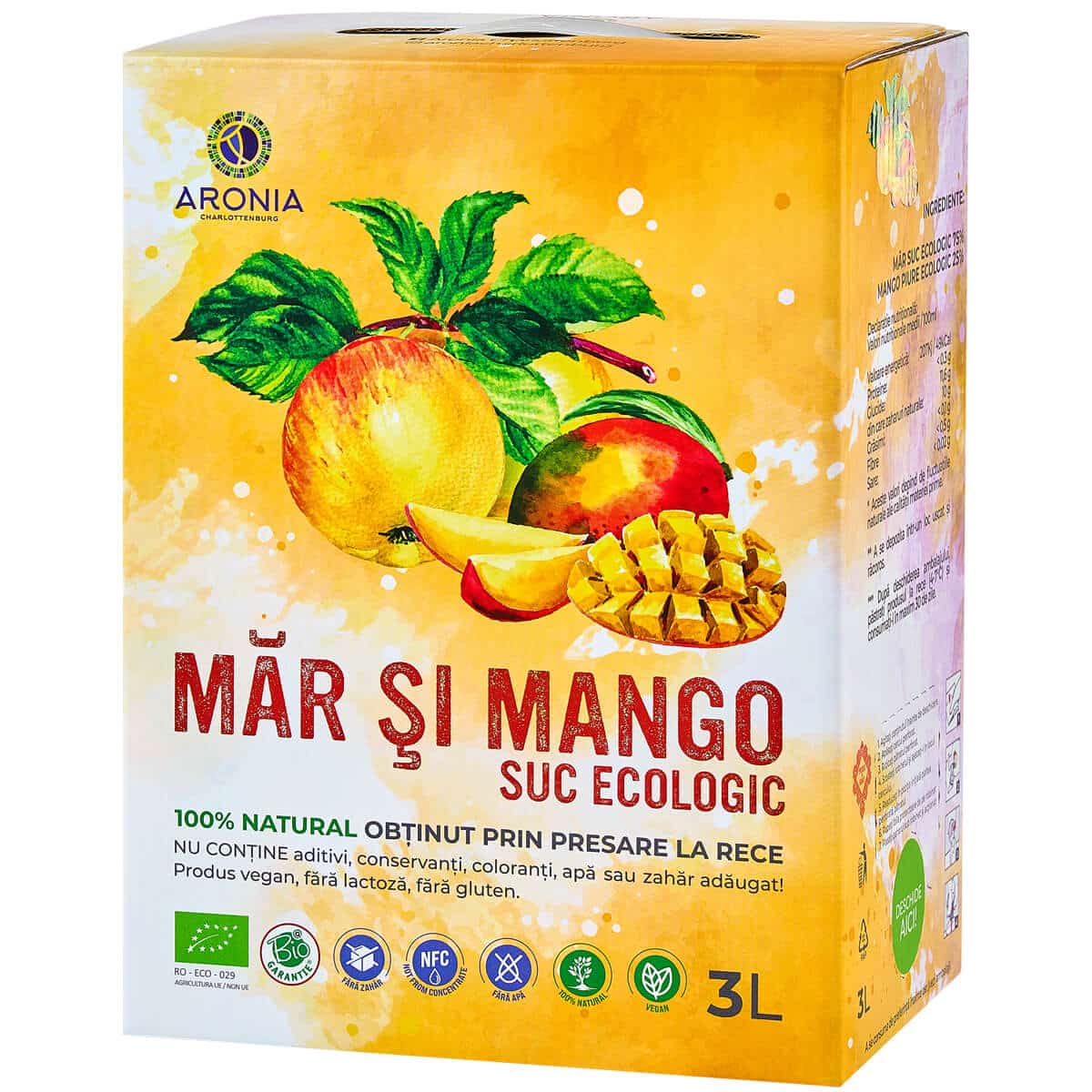 Suc Măr-Mango 3L ECO | Aronia Charlottenburg