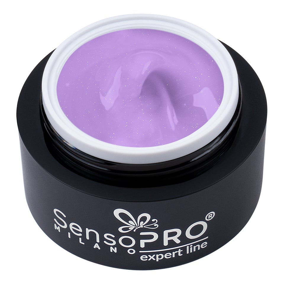 Gel Constructie Shimmer Purple SensoPRO Milano 30ml