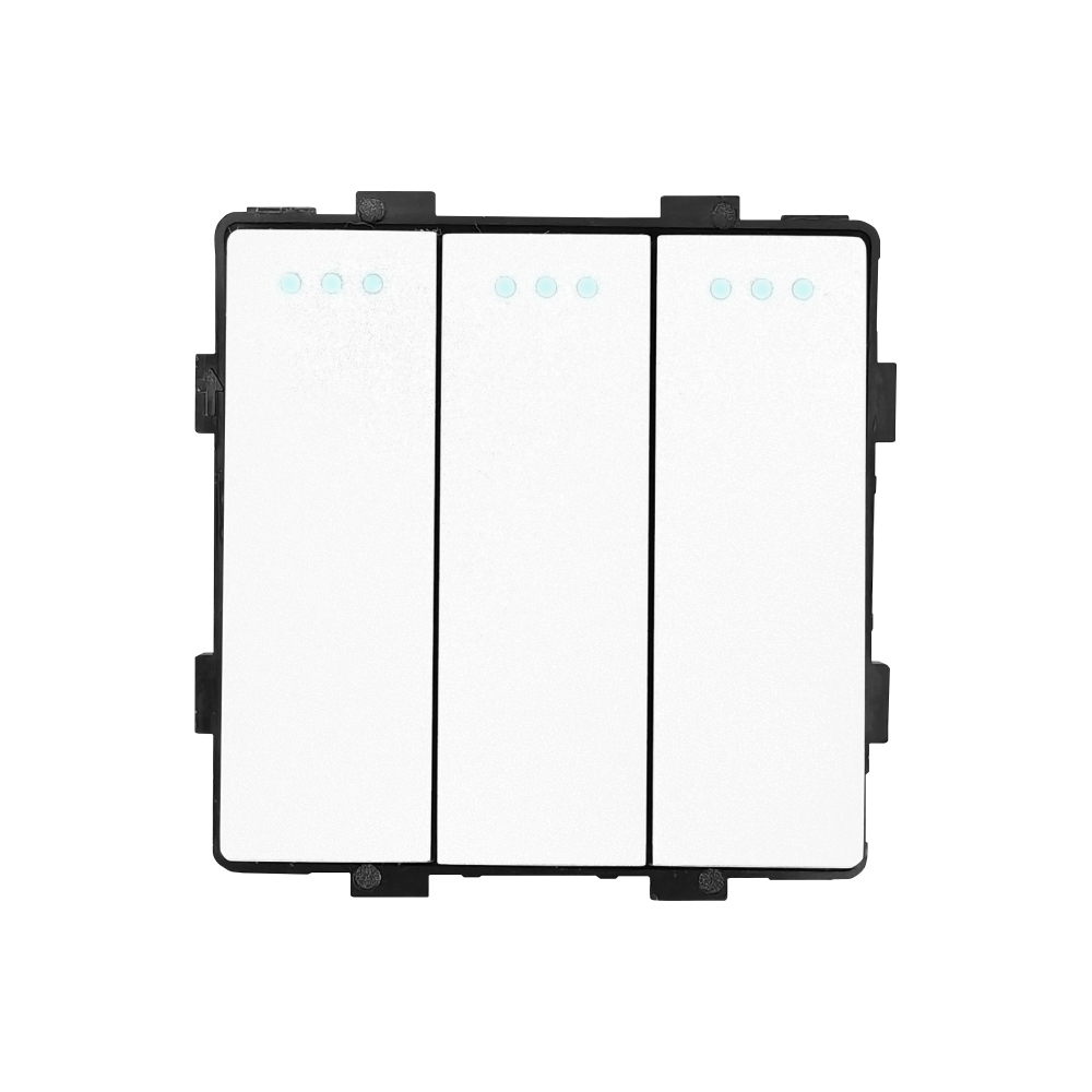 Modul Intrerupator Triplu LUXION, Mecanic, 10A - imagine 2