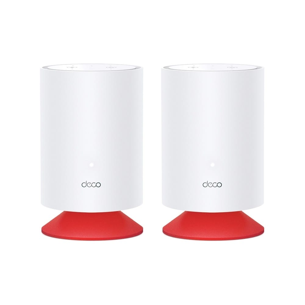 TP-Link Deco Voice X20 Mesh WiFi 6 AX1800 cu Difuzor Smart 2-pack - imagine 2