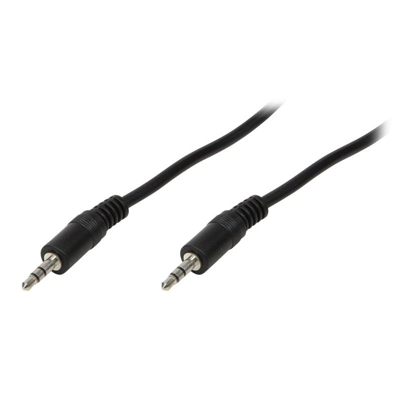 Cablu Audio Jack 3.5mm 3m Logilink CA1051 Stereo Negru - imagine 2