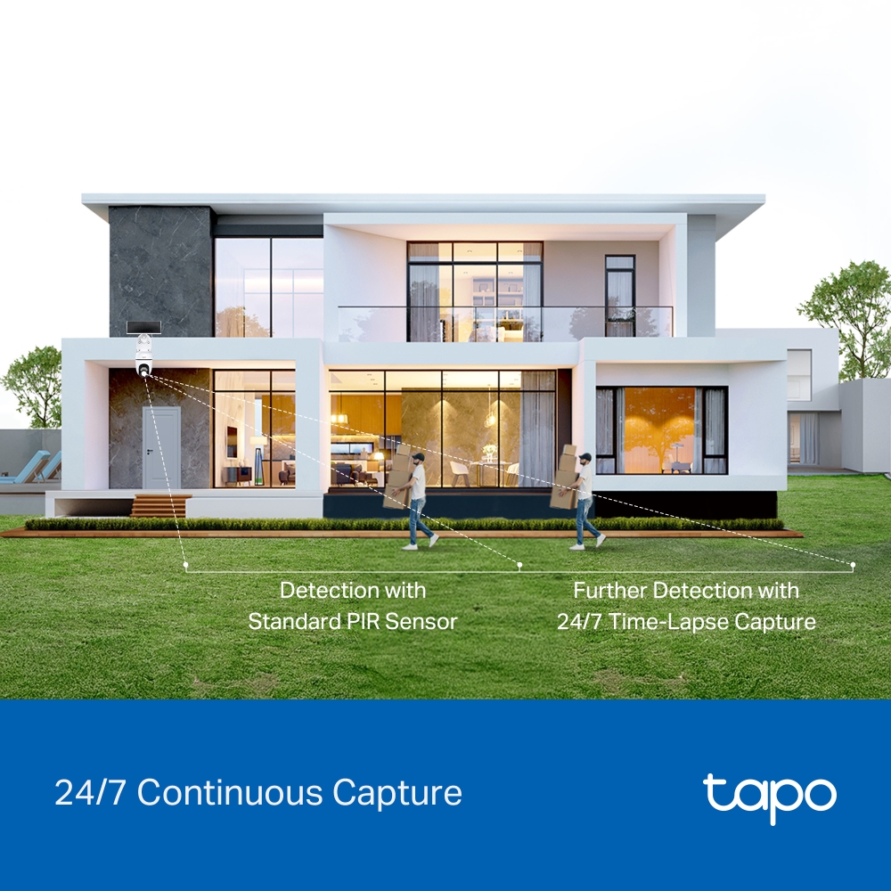 Cameră Supraveghere TP-LINK TAPO C630 KIT Pan/Tilt Solar 5MP - imagine 4