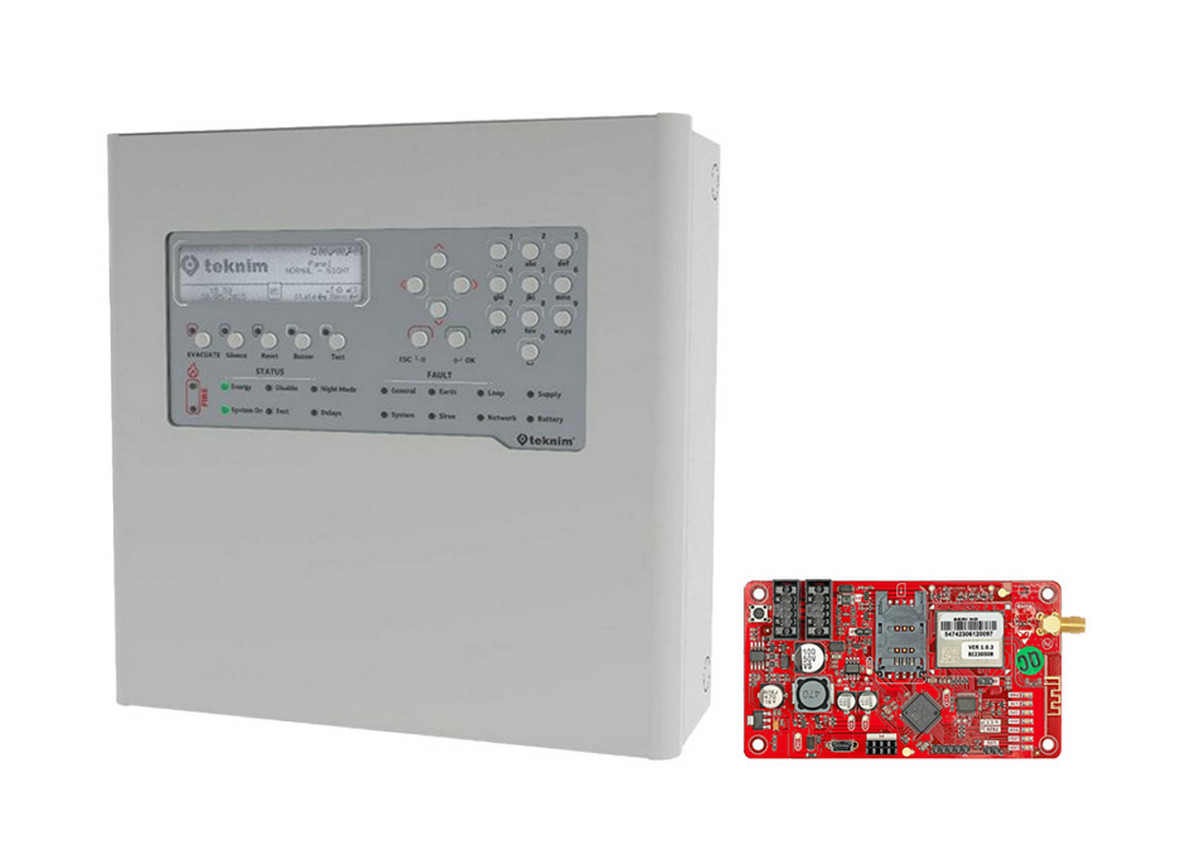 Centrala Incendiu Adresabila Teknim cu Modul 4G
