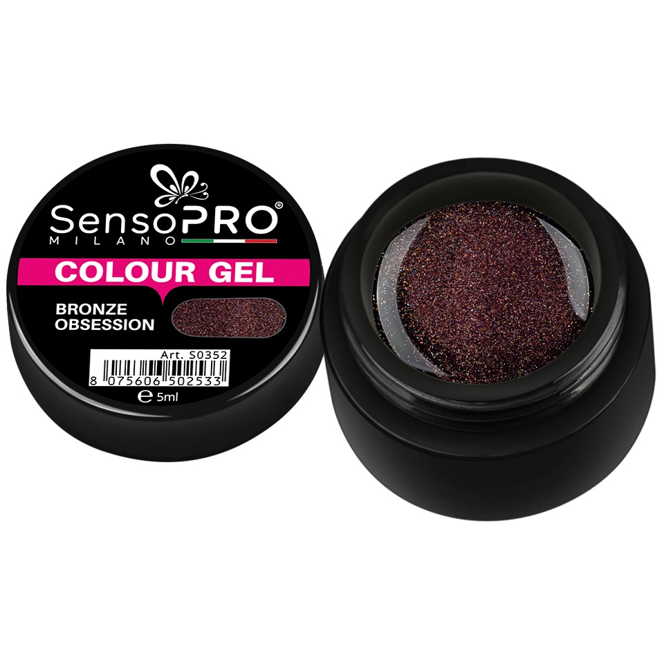 Gel UV Colorat Bronze Obsession 5ml SensoPRO