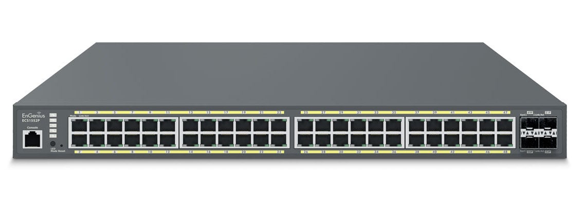 Switch EnGenius ECS1552P 48 Porturi PoE+ Cloud