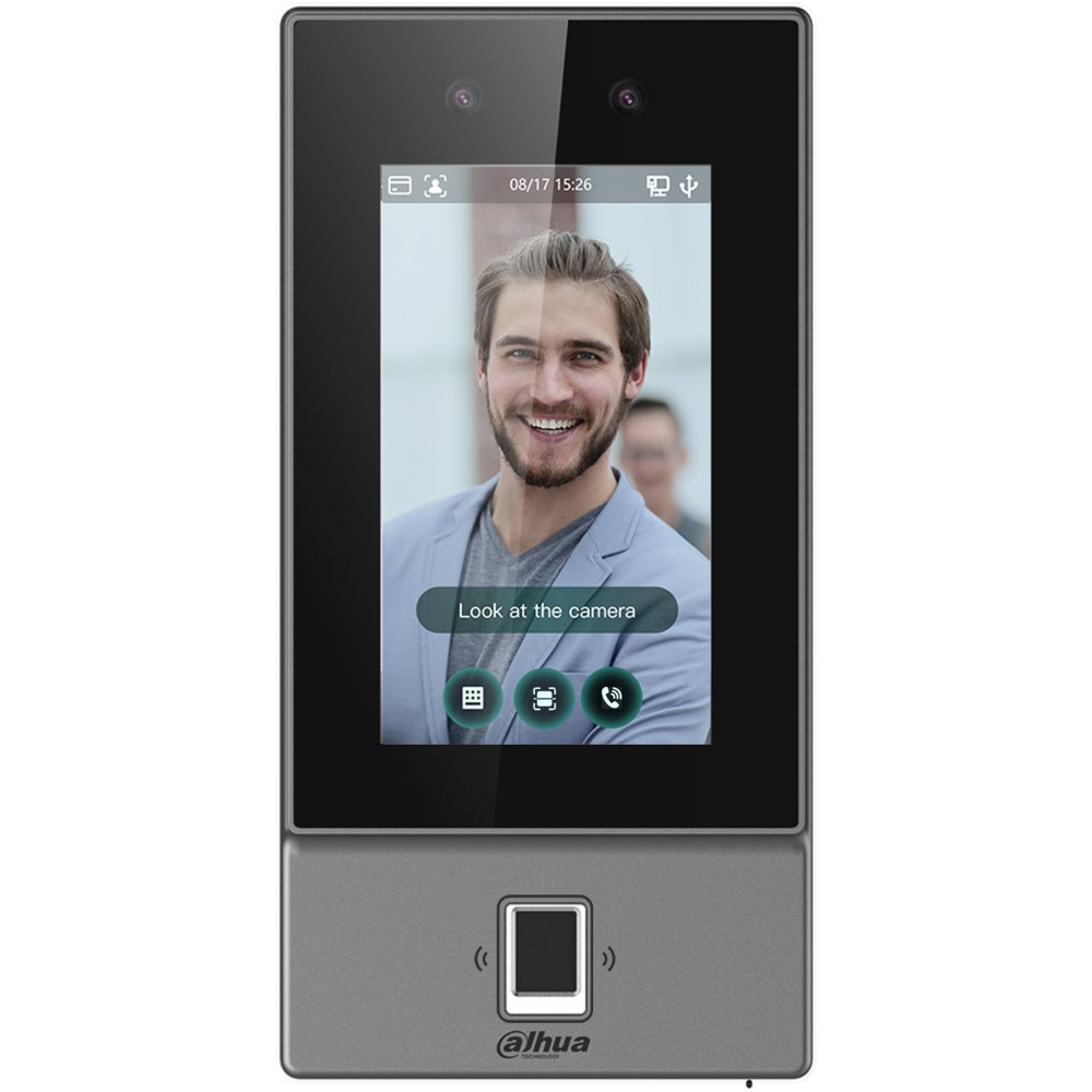 Cititor biometric Dahua ASI6214S-PW cu recunoaștere facială