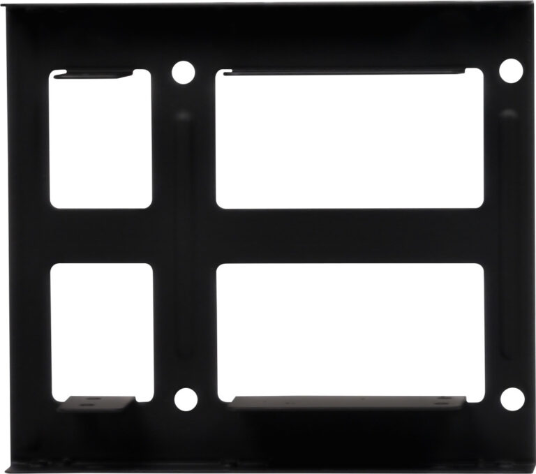 Adaptor Spacer HDD/SSD 2.5" în Bay 3.5", Dublu