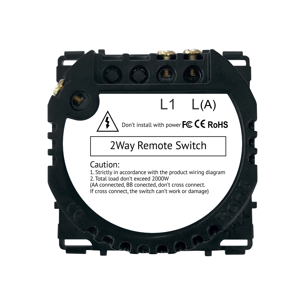 Modul Touch Cap Scara RF433 LUXION, Sticla, Control - imagine 4
