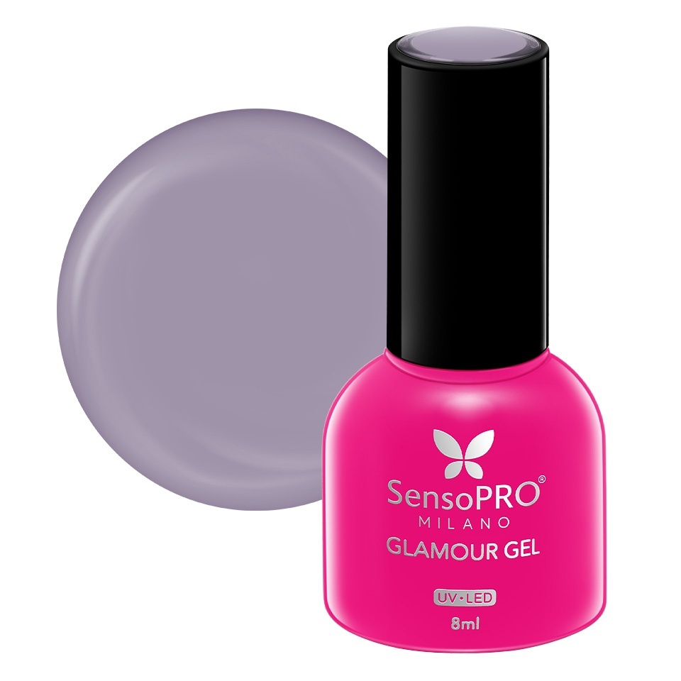 Oja Semipermanenta Glamour Gel SensoPRO Milano Elegant Orchid 8ml