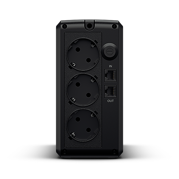 UPS Cyber Power UT650EG, 650VA, AVR, Protectie PC - imagine 3