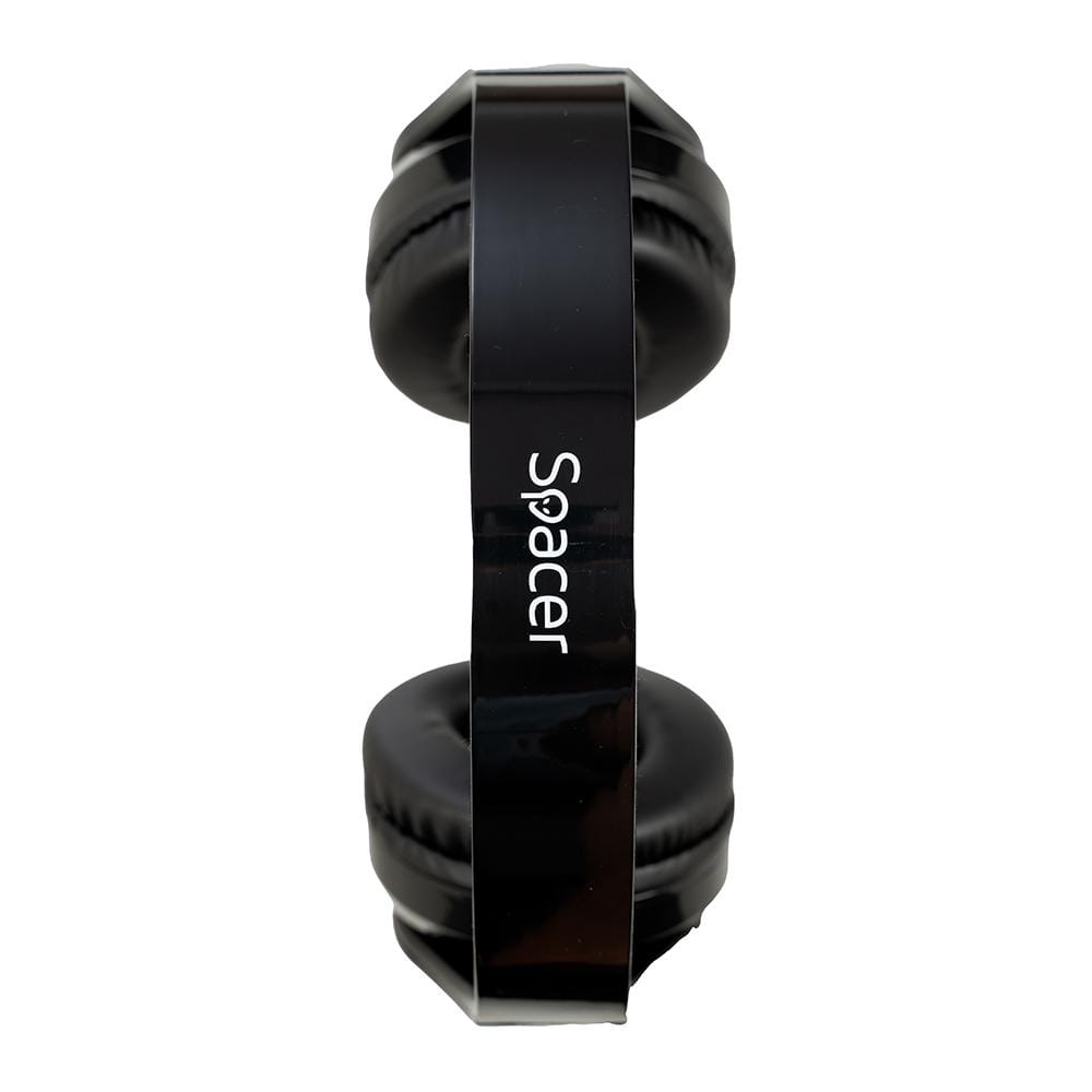 Căști Wireless Bluetooth 5.0 RGB Spacer SPBH-CRYSTAL Negru - imagine 4