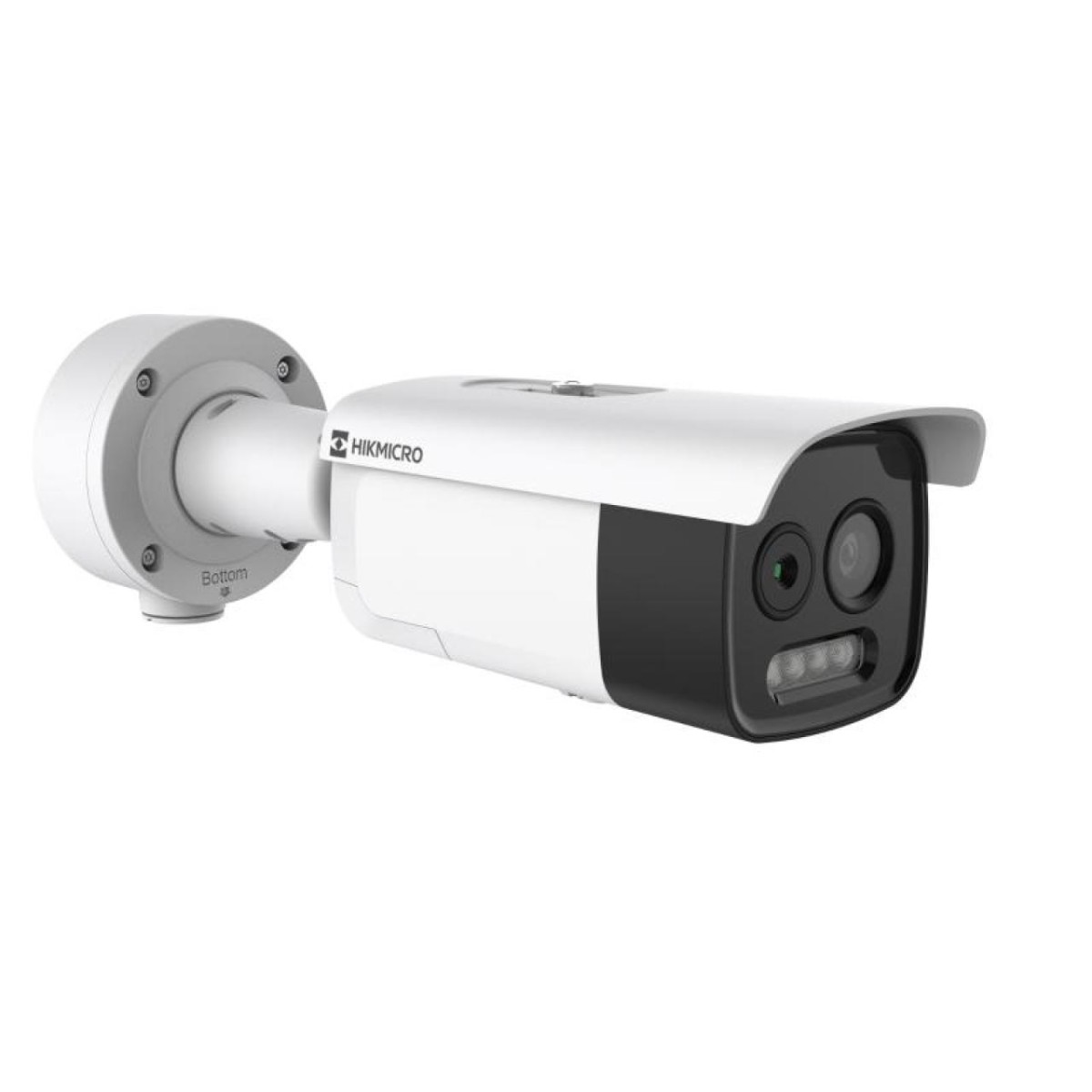 Camera termica bispectru exterior Hikvision HeatPro HM-TD2628-10/G1/T3A, 5MP, iluminare duala, detectie incendiu
