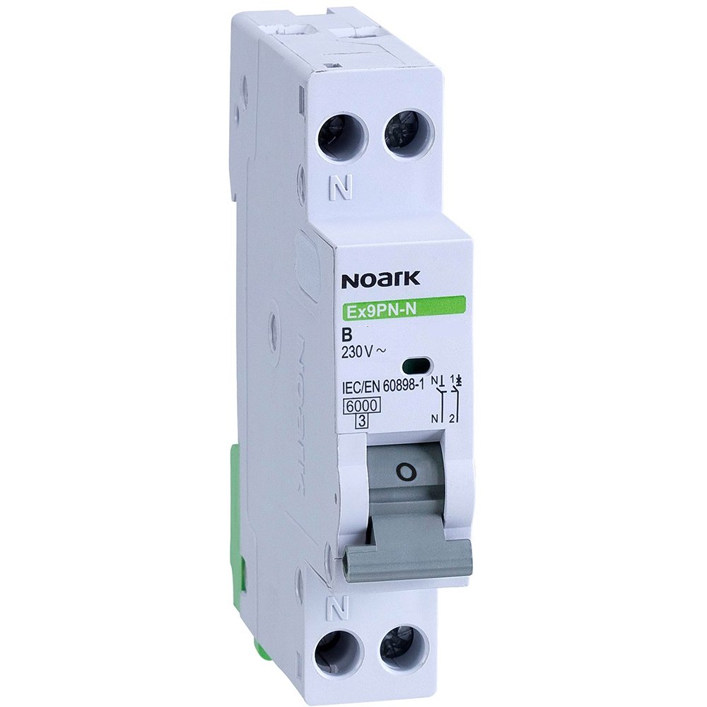Siguranță Automată Noark 1P+N 32A 6kA Curba B