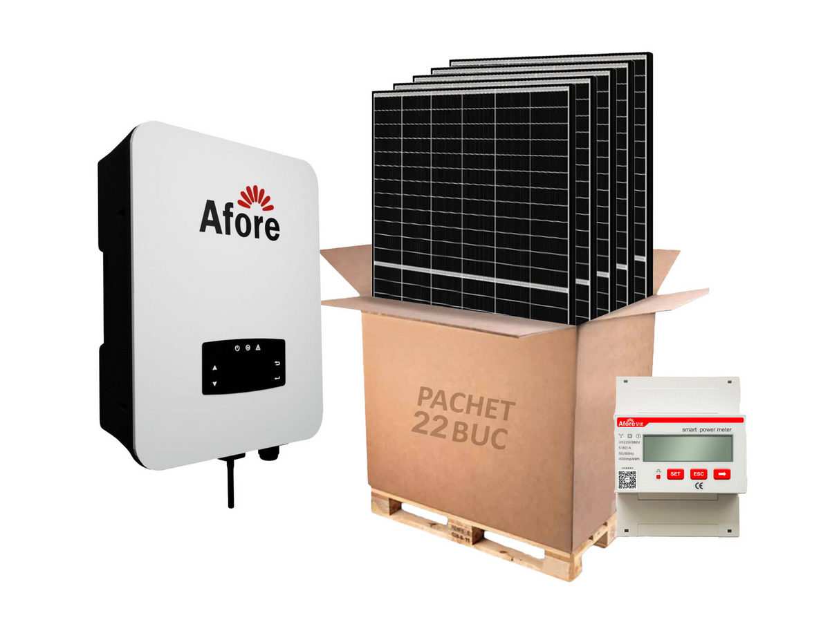 Kit Fotovoltaic 8kW Afore - Economie Maximă