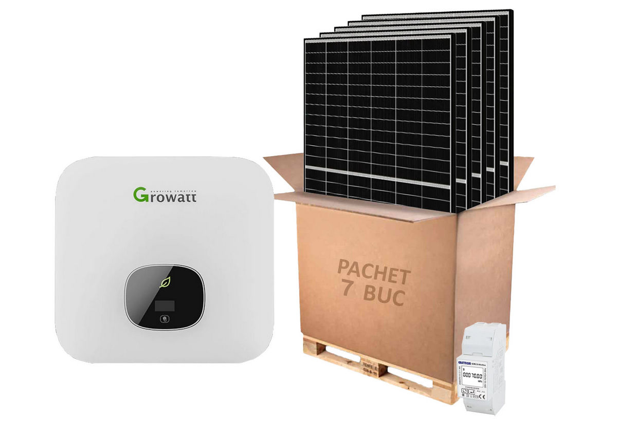 Kit Solar Growatt 3kW - Economie Energie