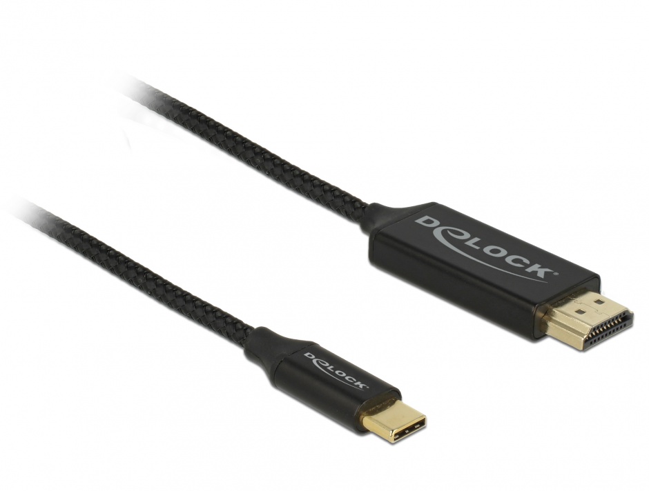 Cablu USB-C la HDMI 4K 60Hz 1m, Delock