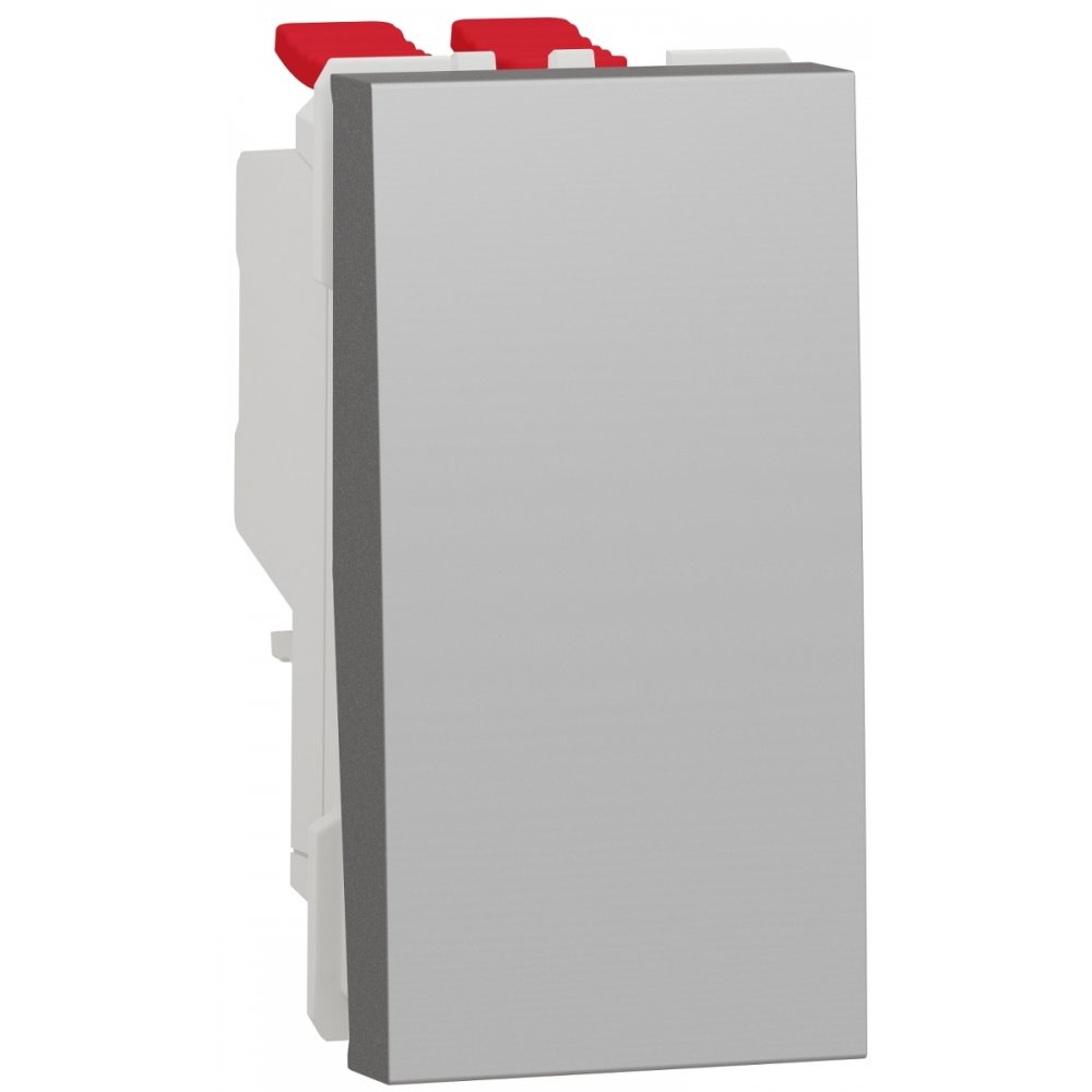 Intrerupator Noua Unica Aluminiu, 10A, 1 Modul