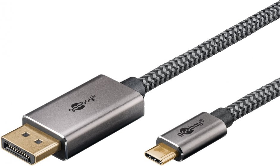 Cablu USB-C la DisplayPort 4K 2m Goobay