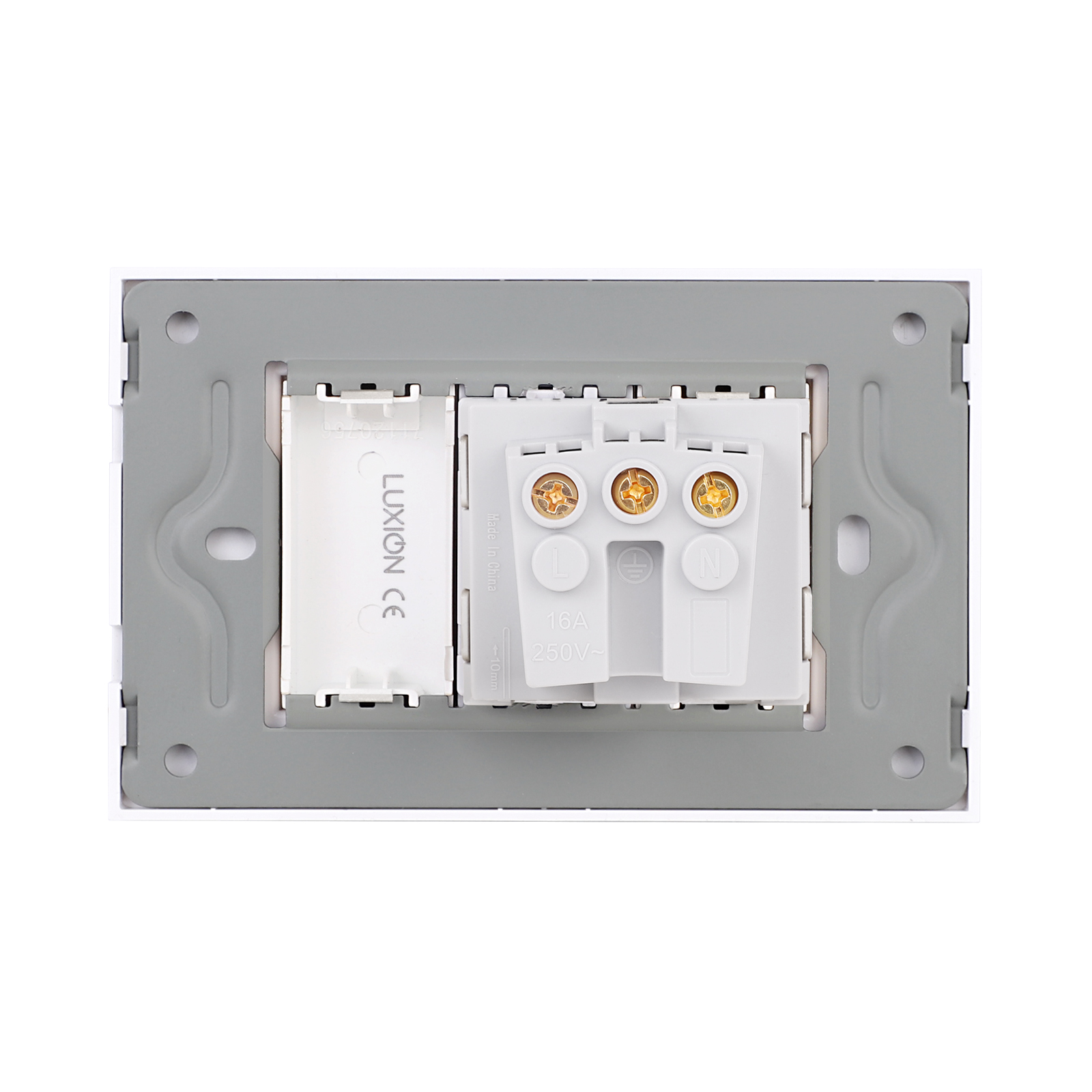 Priza Simplă și Tastă Falsă Sticlă Luxion - imagine 12