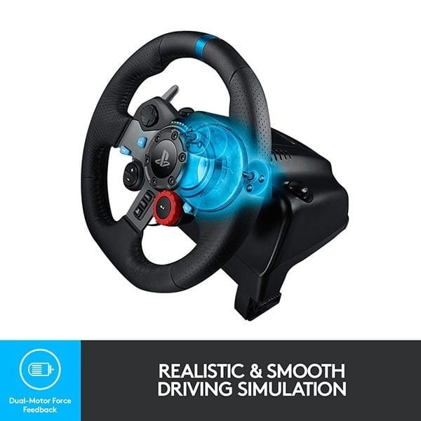 Volan Logitech G29 Force Feedback PC PS3 PS4 PS5 - imagine 9