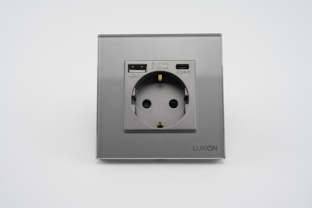 Priza Sticla Luxion USB-C 20W | Incarcare Rapida - imagine 20