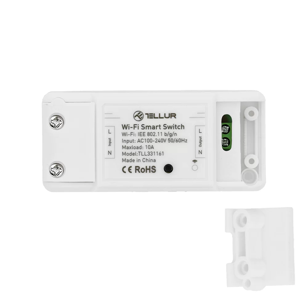Releu Wi-Fi Tellur Smart, Control Aplicatie, 2200W - imagine 5