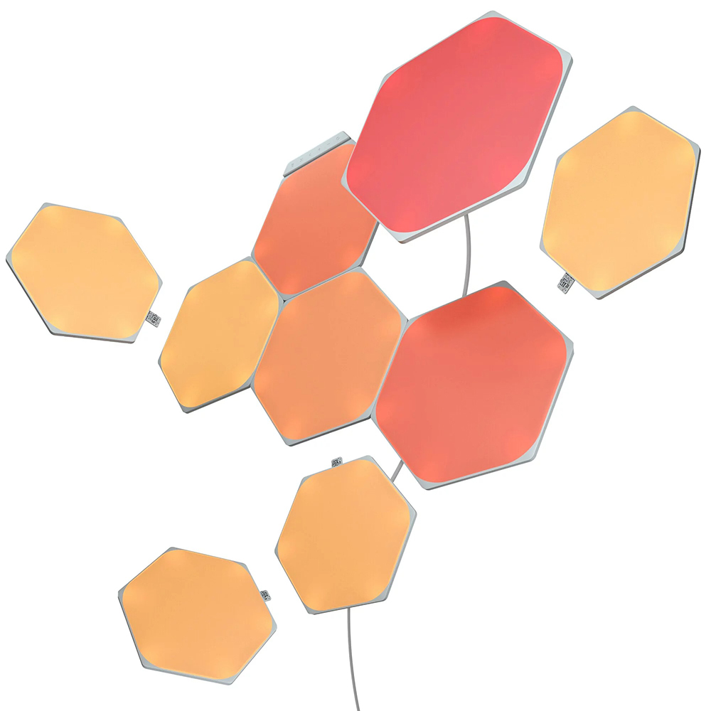 Kit 9 Panouri Luminoase Nanoleaf Hexagons RGBW - imagine 2