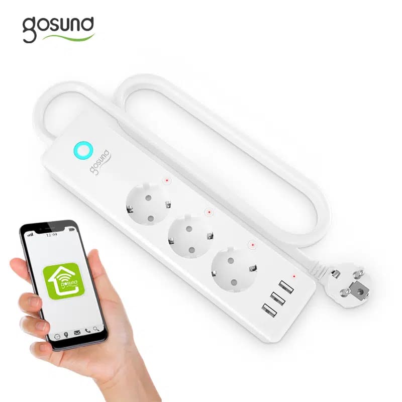 Prelungitor Smart Gosund P1 cu Monitorizare Energie