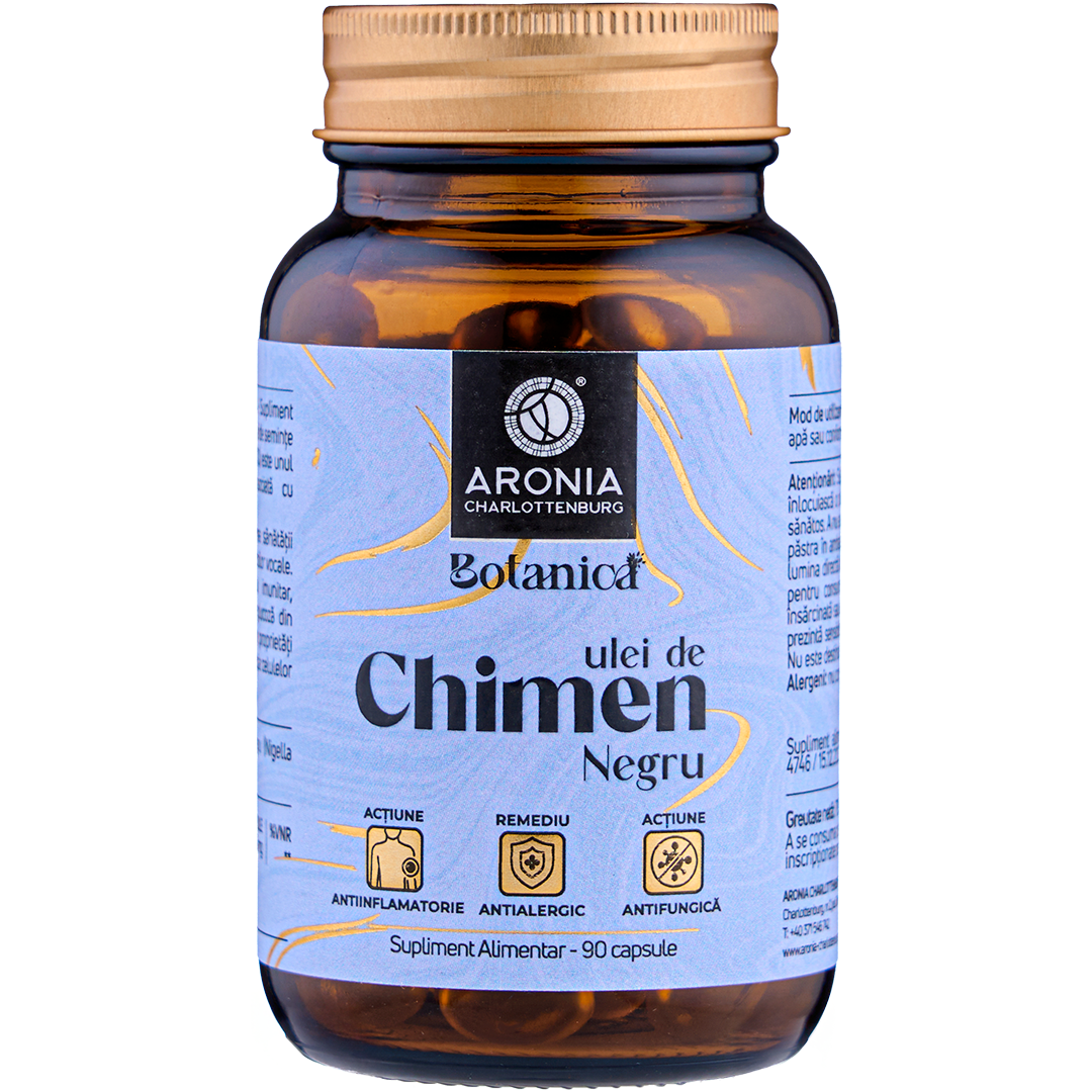 Ulei Chimen Negru 90 Capsule Aronia