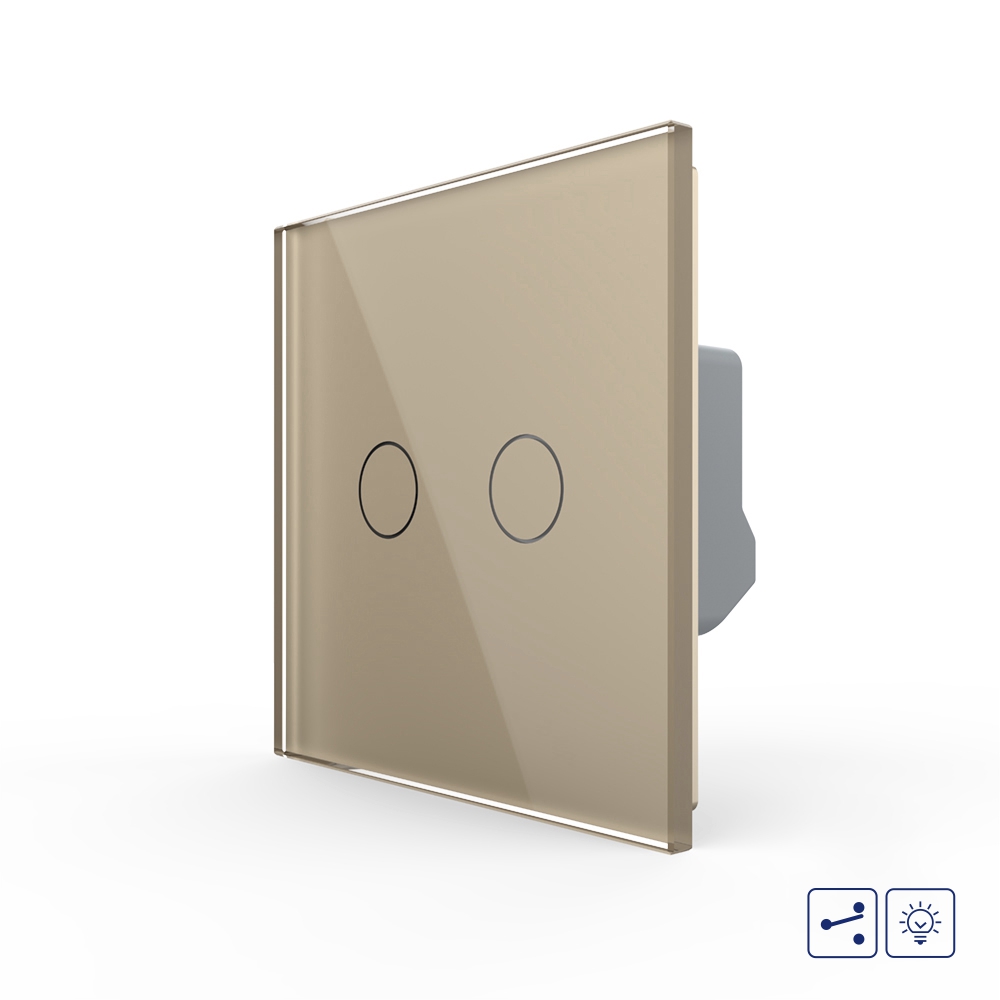 Intrerupator Dublu Touch LIVOLO cu Variator - imagine 9