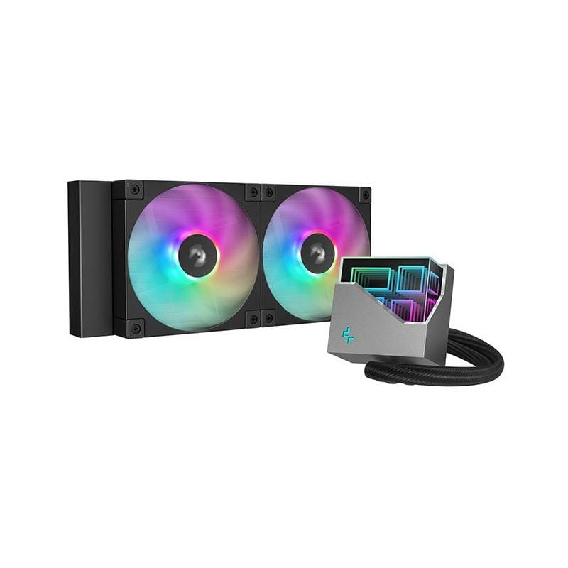 Cooler Procesor Deepcool LT240 ARGB Negro | AIO 240mm - imagine 2