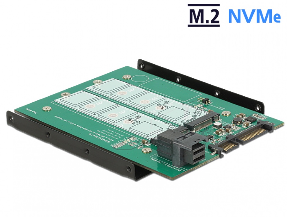 Adaptor Delock NVMe M.2 la SATA, Key M/B