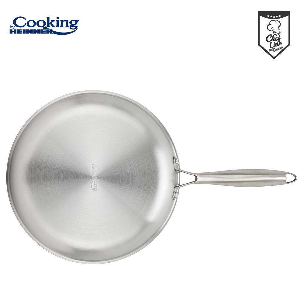 Tigaie Inox Heinner Titanium3 28cm - 3 Straturi Premium - imagine 2