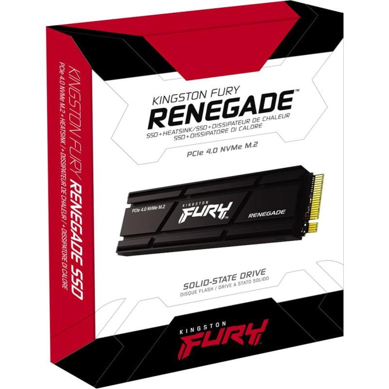 SSD Kingston Renegade 2TB M.2 NVMe PCIe Gen4 cu Heatsink - imagine 3