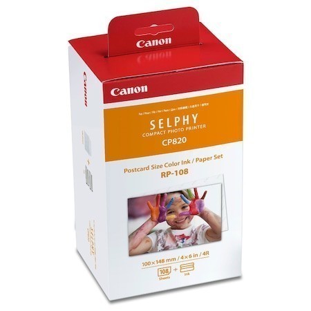 Set Hartie si Cartus Canon RP-108 | 108 Printuri Foto Color - imagine 4
