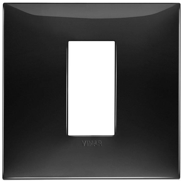 Rama Vimar Neve Up, 1 modul, Glossy negru