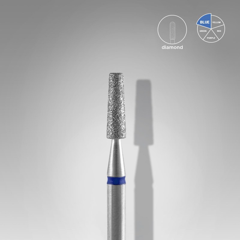 Capăt freză diamant Staleks Expert con medie 2.5 mm