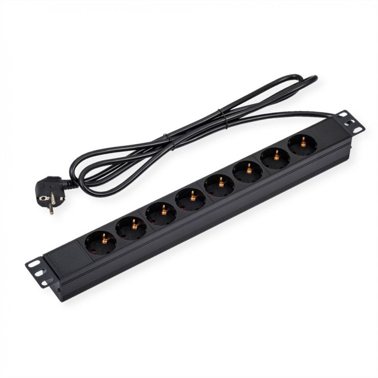 Prelungitor PDU 19" 8 Prize Schuko, Value