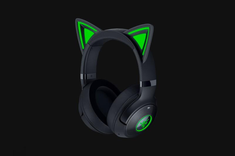 Căști RAZER Kraken Kitty V2 Bluetooth 5.2 Quartz USB-A Negru