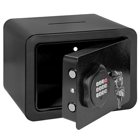 Seif Electronic Casnic PIN Si Cheie Rebel RB-7001