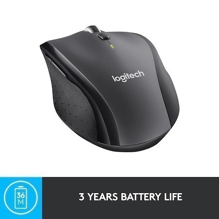 Mouse Wireless Logitech M705 Marathon - 3 Ani Baterie - imagine 3