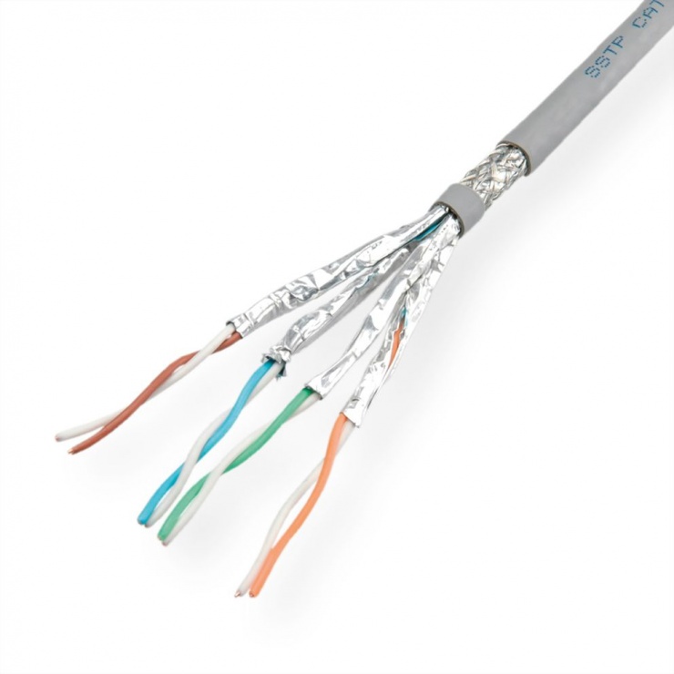 Rola Cablu RJ45 Cat.6A 300m Value, Fir Solid