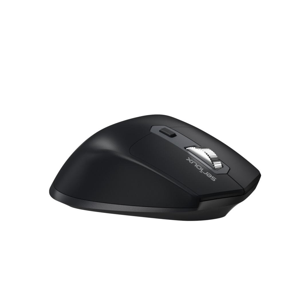 Mouse Wireless Serioux Apex 166 Reincarcabil USB-C Negru - imagine 3