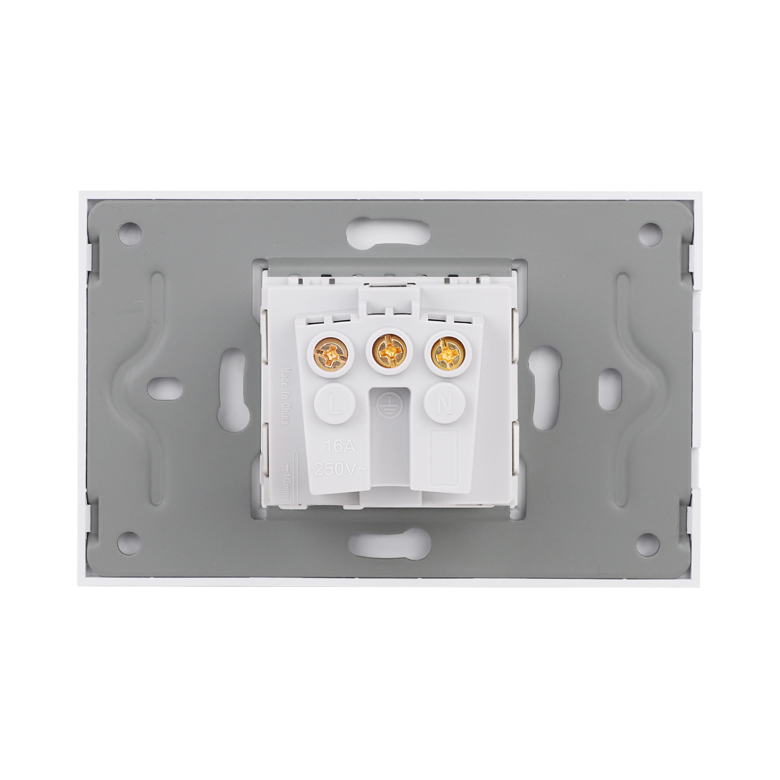 Priza Simplă LUXION cu Ramă din Sticlă, IP44, 117x75x34 mm - imagine 12