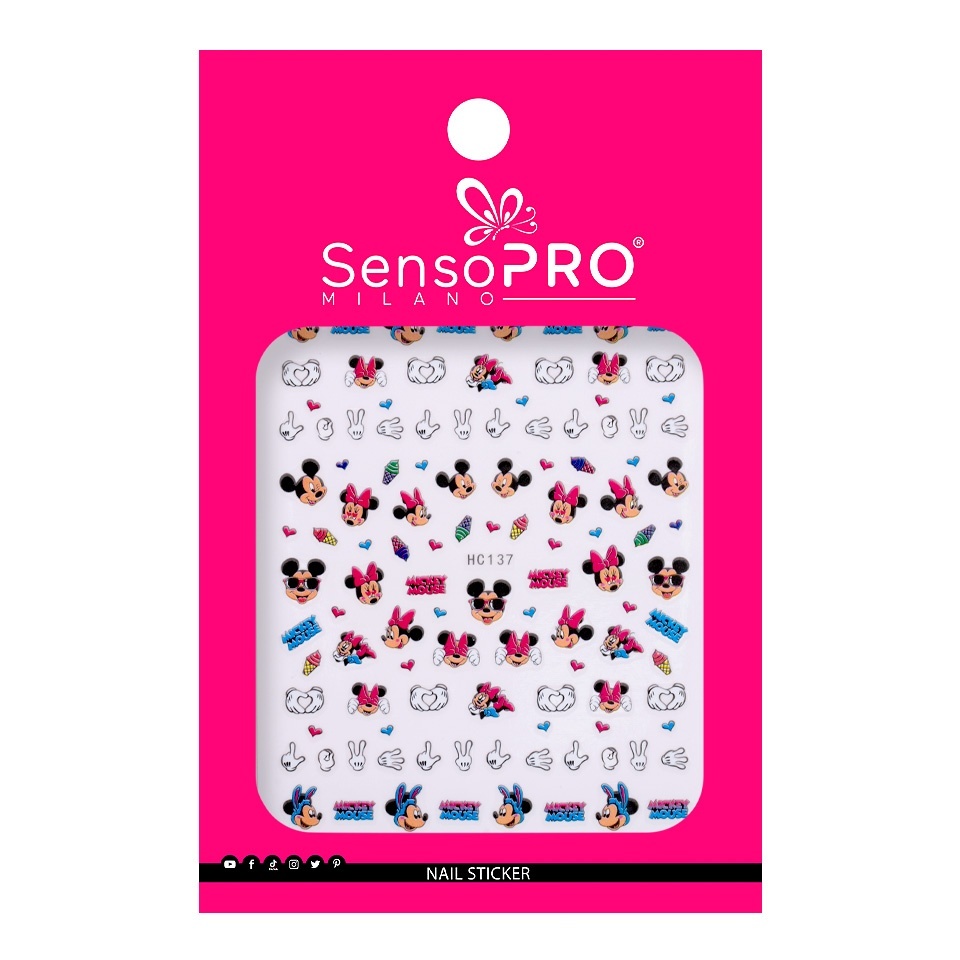 Abtibild Unghii SensoPRO Milano Cartoon Story HC-137