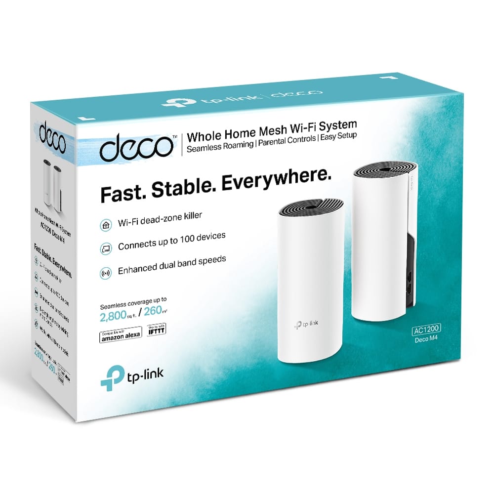 Sistem Mesh Wi-Fi TP-Link Deco M4 AC1200 - 2 Unități - imagine 9