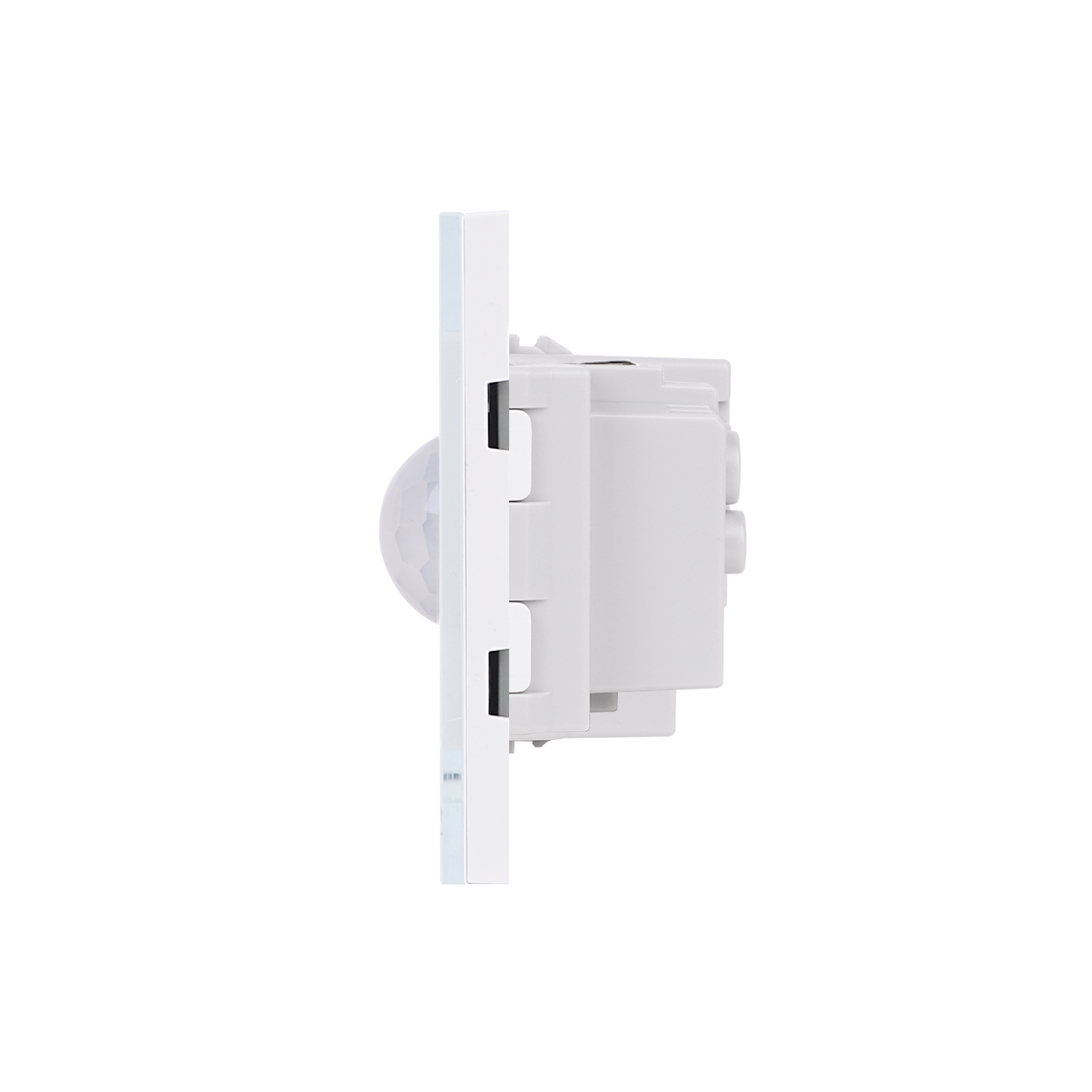 Senzor de Miscare 2M si Priza Schuko LUXION, Rama Sticla, IP44 - imagine 3