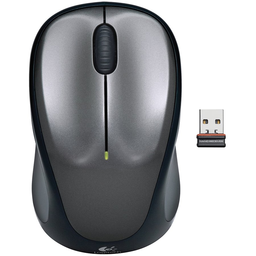 Mouse Wireless Logitech M235 Negru - Conexiune 2.4GHz Stabilă