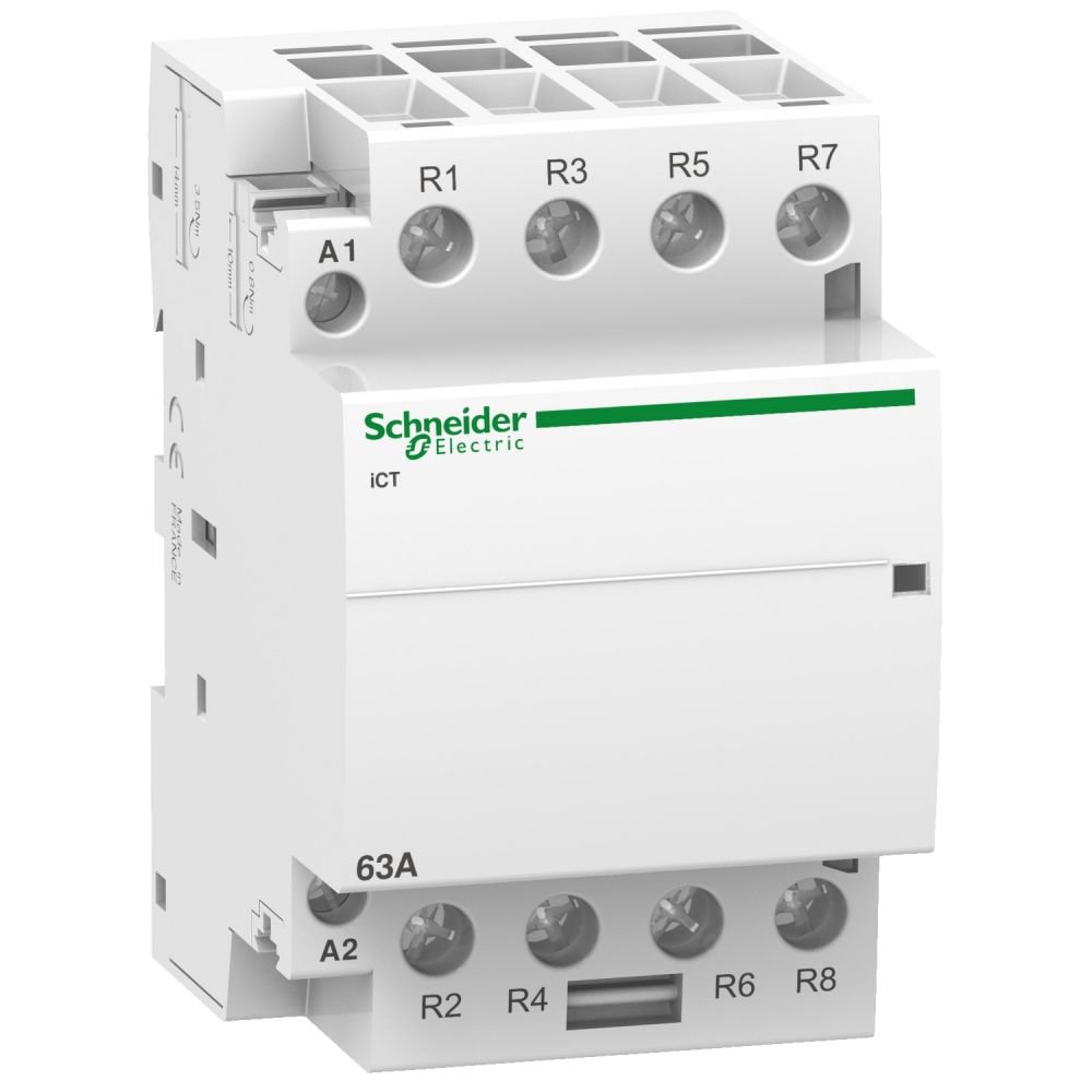 Contactor Modular 63A 4P Schneider, Control Sigur - imagine 1